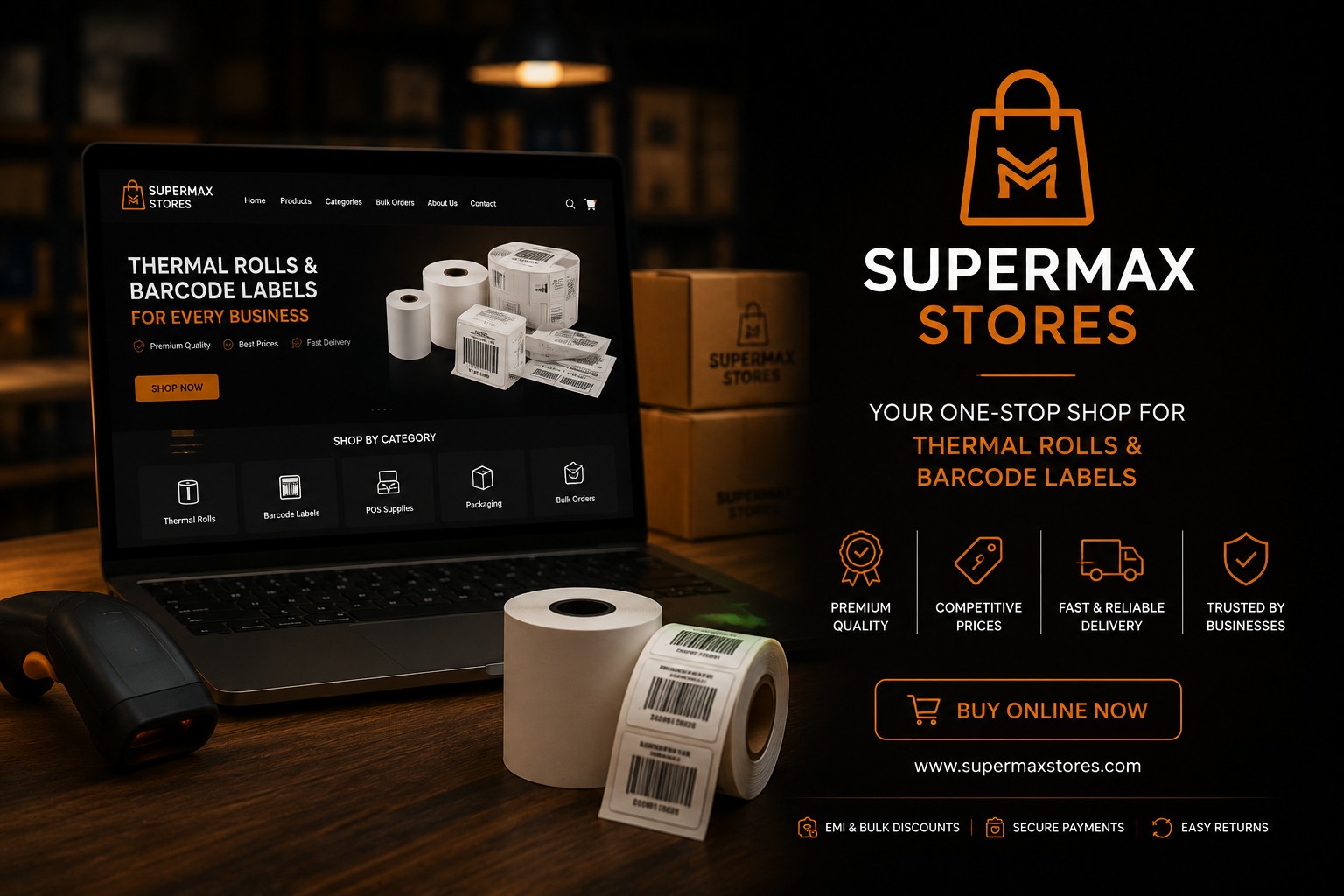 Supermax Stores &mdash; Retail & E-commerce Platform